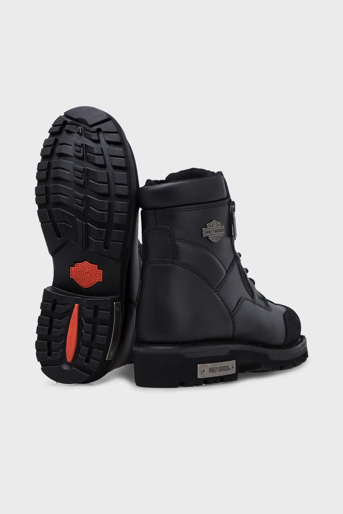 بوت نظامی مردانه Harley Davidson چرم روغنی مشکی مدل Renshaw CMM0600AW21 بوت نظامی مردانه Harley Davidson چرم روغنی مشکی مدل Renshaw CMM0600AW21