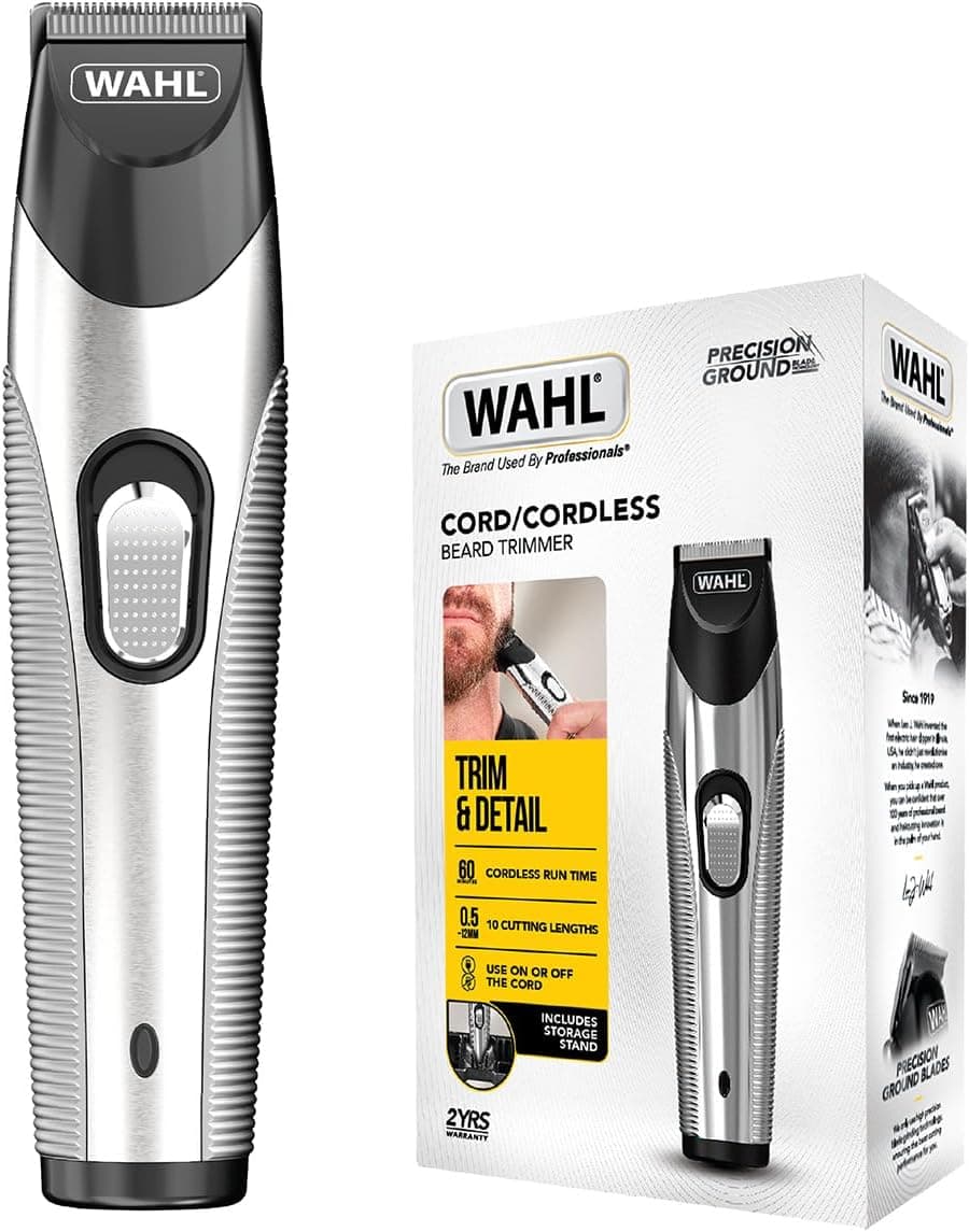 ماشین اصلاح ریش مردانه Wahl شارژی بیسیم 13 طول برش 0.5-11 mm مدل 09891-017 ماشین اصلاح ریش مردانه Wahl شارژی بیسیم 13 طول برش 0.5-11 mm مدل 09891-017