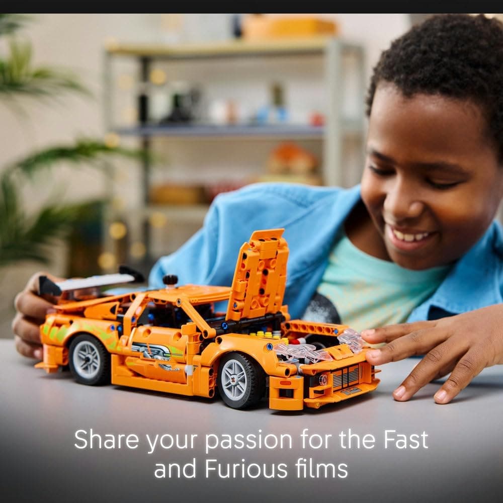 لگو Technic Fast and Furious Toyota Supra MK4 مدل 42204 لگو Technic Fast and Furious Toyota Supra MK4 مدل 42204