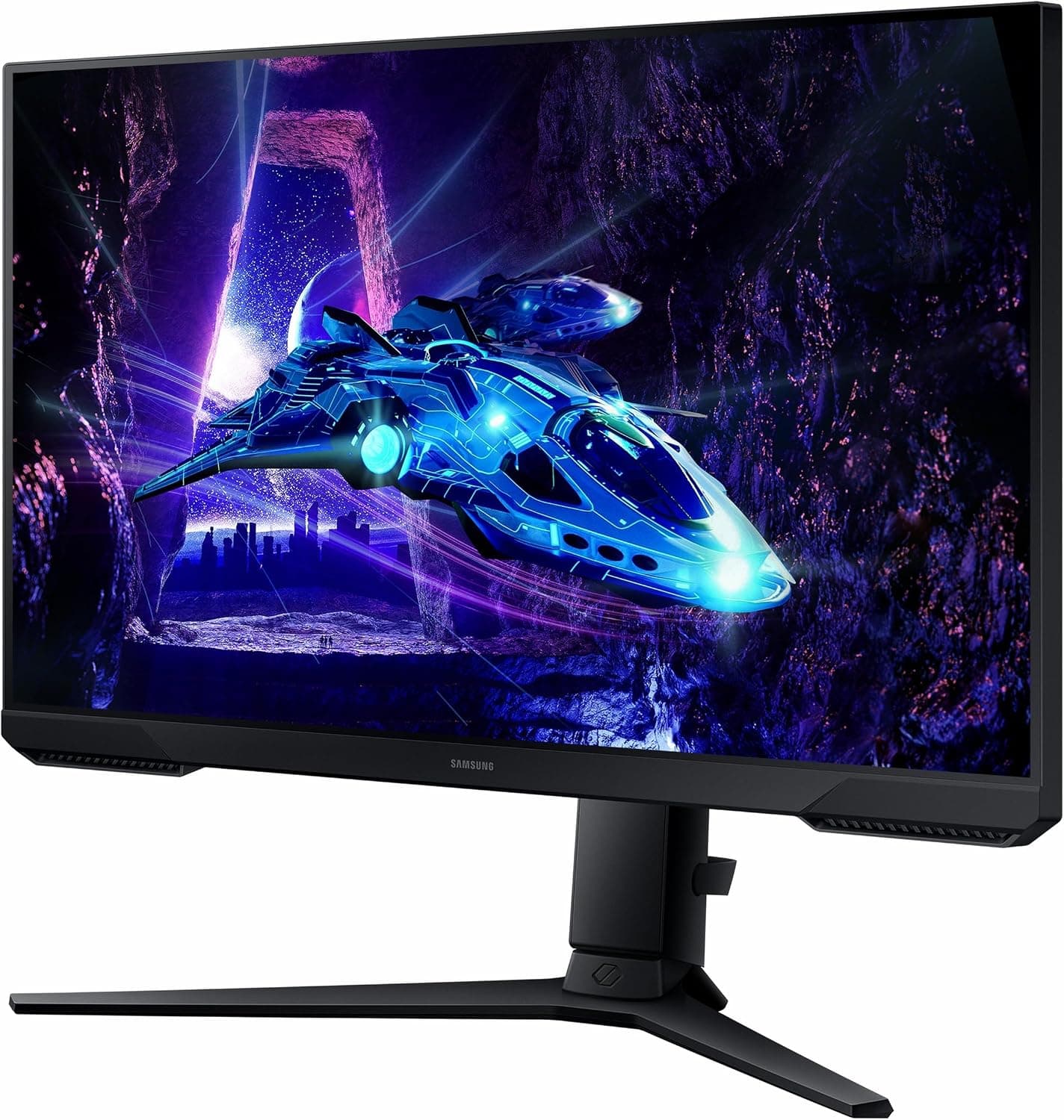مانیتور گیمینگ 24 اینچ Samsung مدل LS24DG302EUXUF، 1ms، VA، 180Hz، FreeSync Premium، HAS+Pivot مانیتور گیمینگ 24 اینچ Samsung مدل LS24DG302EUXUF، 1ms، VA، 180Hz، FreeSync Premium، HAS+Pivot