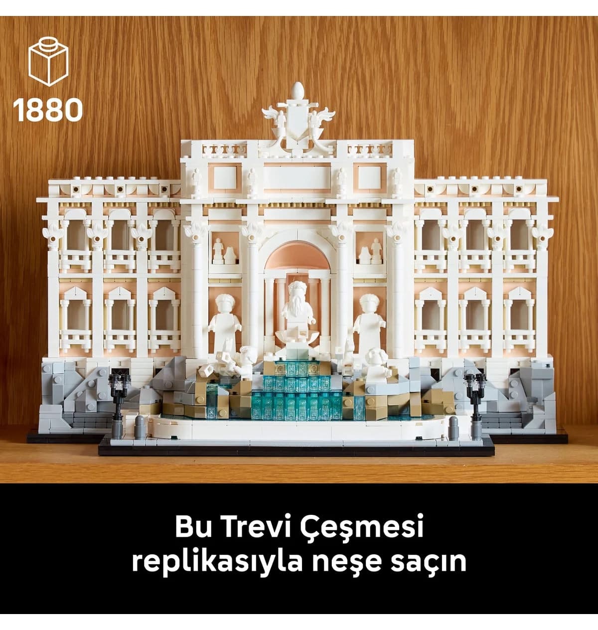 لگو Architecture فواره تروی مدل 21062 با 1880 قطعه لگو Architecture فواره تروی مدل 21062 با 1880 قطعه