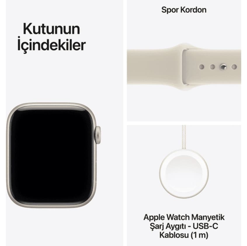 ساعت هوشمند Apple Watch SE 3 GPS 40 mm کیس آلومینیومی نور ستارهای با بند اسپورت شنی مدل MJKR4TU/A S/M ساعت هوشمند Apple Watch SE 3 GPS 40 mm کیس آلومینیومی نور ستارهای با بند اسپورت شنی مدل MJKR4TU/A S/M