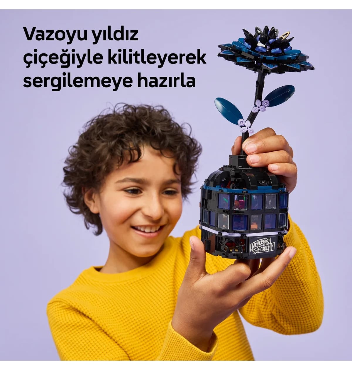 لگو Wednesday گل ستارهای سیاه مدل 76784 358 قطعه لگو Wednesday گل ستارهای سیاه مدل 76784 358 قطعه
