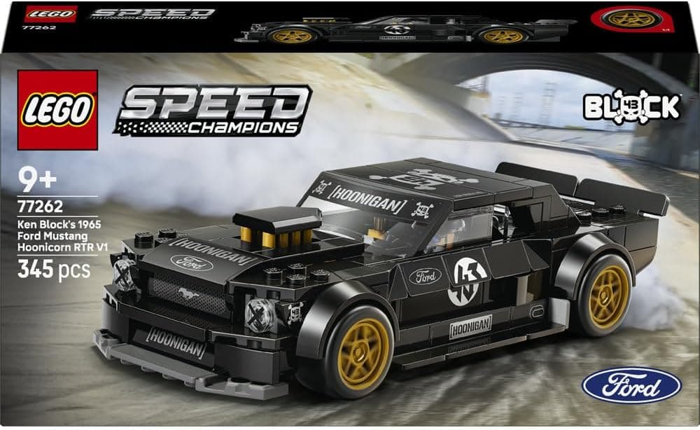 لگو سری Speed Champions Ken Block's '65 Ford Mustang Hoonicorn V1 مدل 77262 لگو سری Speed Champions Ken Block's '65 Ford Mustang Hoonicorn V1 مدل 77262