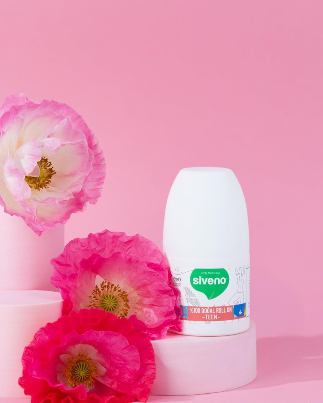 دئودورانت رولآن دخترانه نوجوان Siveno 100٪ طبیعی گیاهی ضد بوی تعریق بدون لکه وگان 50 ml دئودورانت رولآن دخترانه نوجوان Siveno 100٪ طبیعی گیاهی ضد بوی تعریق بدون لکه وگان 50 ml