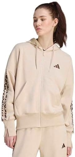 ژاکت زنانه adidas AOP 3S FT FZ بژ مدل KH1547 ژاکت زنانه adidas AOP 3S FT FZ بژ مدل KH1547