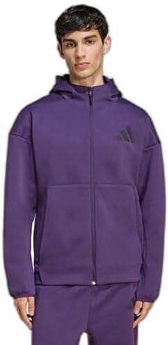 ژاکت مردانه adidas روزمره Z.N.E. FZ مشکی مدل JE7538 ژاکت مردانه adidas روزمره Z.N.E. FZ مشکی مدل JE7538