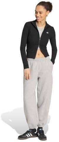 ژاکت زنانه Adidas روزمره ESSENTIALS RIB FZ TT مشکی مدل KR3598 ژاکت زنانه Adidas روزمره ESSENTIALS RIB FZ TT مشکی مدل KR3598