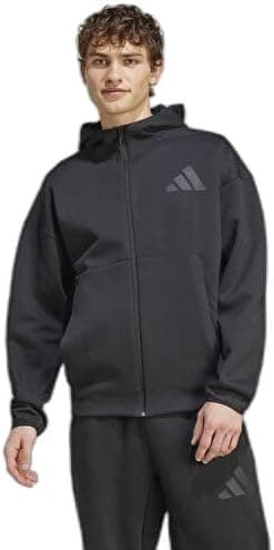 ژاکت مردانه adidas Z.N.E. FZ مشکی مدل JE7538 ژاکت مردانه adidas Z.N.E. FZ مشکی مدل JE7538