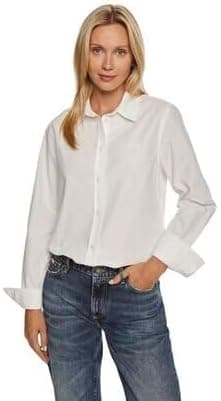 پیراهن زنانه Guess Jeans فیت معمولی آستین بلند پیراهن زنانه Guess Jeans فیت معمولی آستین بلند