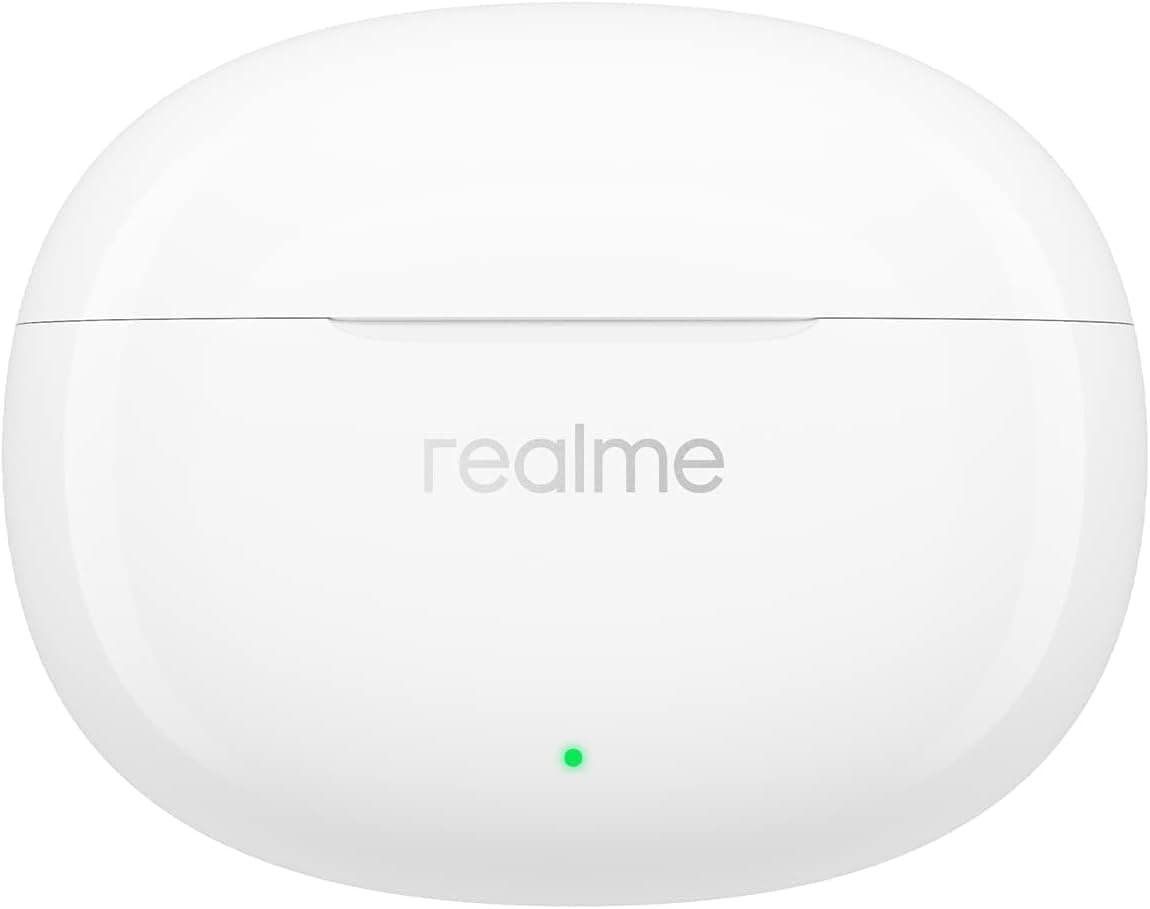 هندزفری بلوتوثی realme Buds T100 مدل RMA2109 سفید هندزفری بلوتوثی realme Buds T100 مدل RMA2109 سفید