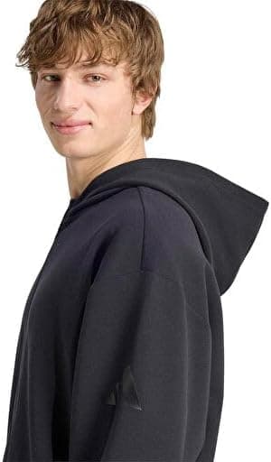 ژاکت روزمره مردانه adidas SOFT LUX FZ HD مدل KU8006 مشکی ژاکت روزمره مردانه adidas SOFT LUX FZ HD مدل KU8006 مشکی