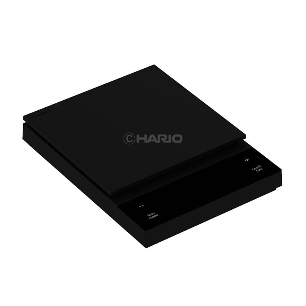 ترازو دیجیتال قهوه HARIO با تایمر مدل V60 مشکی ترازو دیجیتال قهوه HARIO با تایمر مدل V60 مشکی