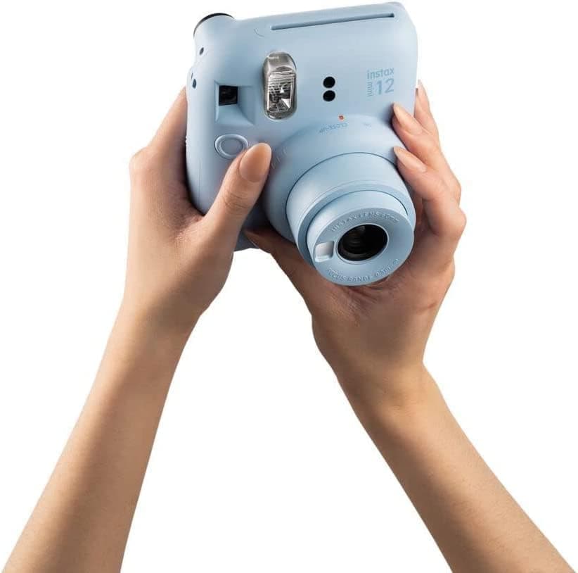 دوربین چاپ سریع Fujifilm Instax Mini 12 آبی پاستلی بههمراه 2 بسته فیلم دوربین چاپ سریع Fujifilm Instax Mini 12 آبی پاستلی بههمراه 2 بسته فیلم