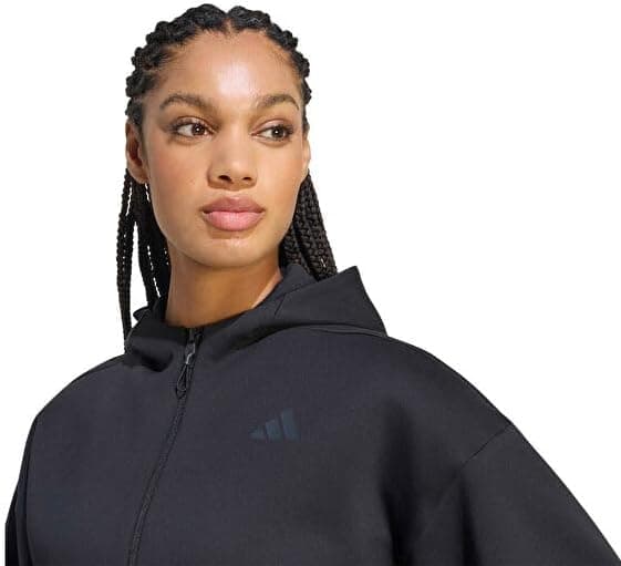 ژاکت زنانه adidas روزمره سیاه Z.N.E. CR FZ KF6392 ژاکت زنانه adidas روزمره سیاه Z.N.E. CR FZ KF6392