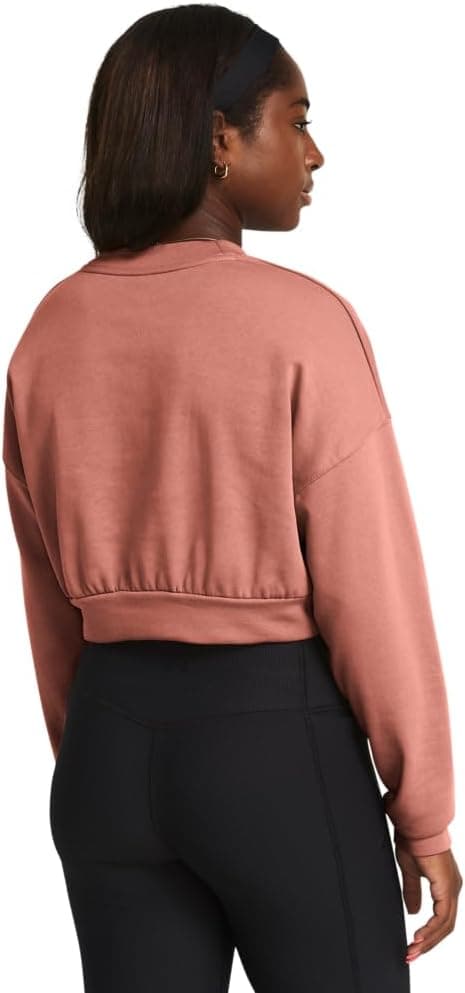 سویشرت زنانه Under Armour یقهگرد کوتاه و اورسایز پارچه حولهای مدل Rakip سویشرت زنانه Under Armour یقهگرد کوتاه و اورسایز پارچه حولهای مدل Rakip