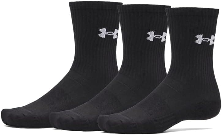 جوراب یونیسکس Under Armour نخی عملکردی 3 Pack Crw جوراب یونیسکس Under Armour نخی عملکردی 3 Pack Crw