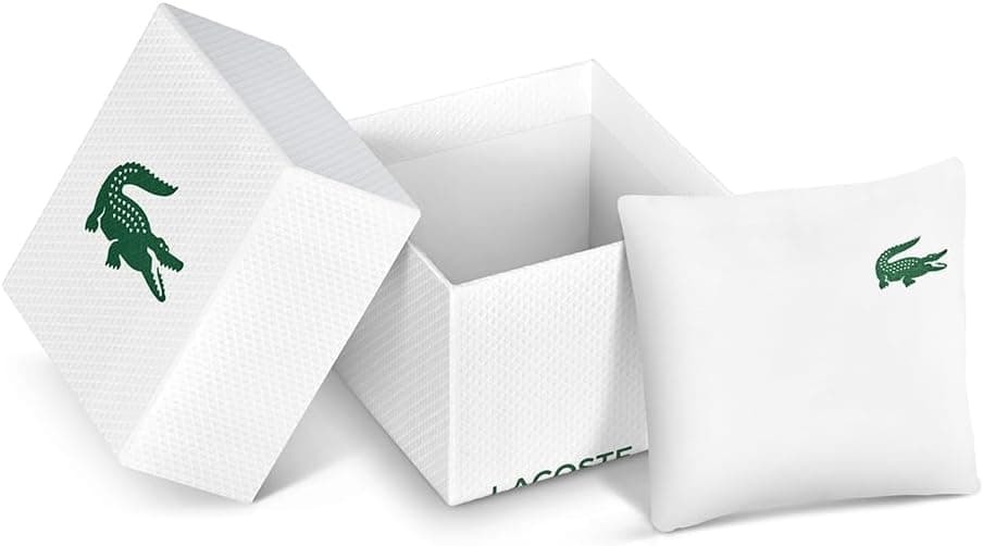 ساعت آنالوگ کوارتز مردانه Lacoste بند سیلیکونی بافت Petit Piqué مدل 12.12 ساعت آنالوگ کوارتز مردانه Lacoste بند سیلیکونی بافت Petit Piqué مدل 12.12