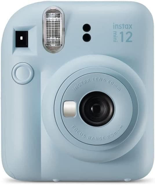 دوربین چاپ سریع Fujifilm Instax Mini 12 آبی پاستلی بههمراه 2 بسته فیلم دوربین چاپ سریع Fujifilm Instax Mini 12 آبی پاستلی بههمراه 2 بسته فیلم