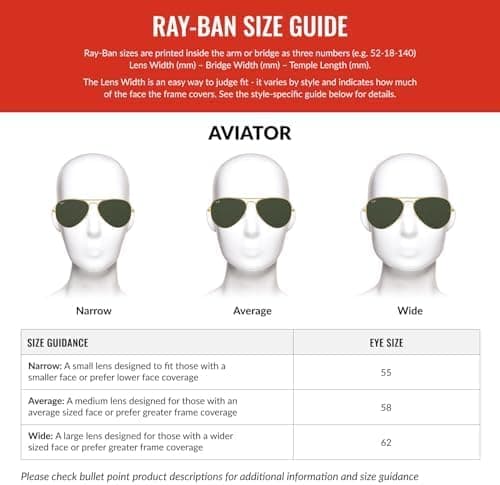 عینک آفتابی یونیسکس Ray-Ban نارنجی سایز متوسط عینک آفتابی یونیسکس Ray-Ban نارنجی سایز متوسط