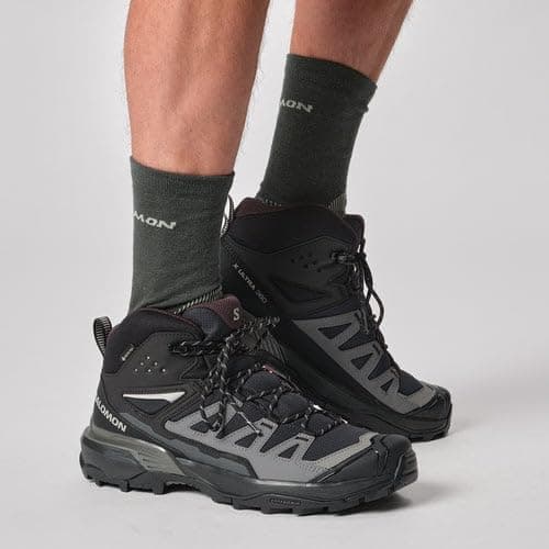 بوت مردانه مشکی Salomon X Ultra 360 Mid Gtx مدل 474476 بوت مردانه مشکی Salomon X Ultra 360 Mid Gtx مدل 474476