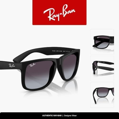 عینک آفتابی یونیسکس Ray-Ban نایلونی RB Justin مدل 0RB4165 عینک آفتابی یونیسکس Ray-Ban نایلونی RB Justin مدل 0RB4165