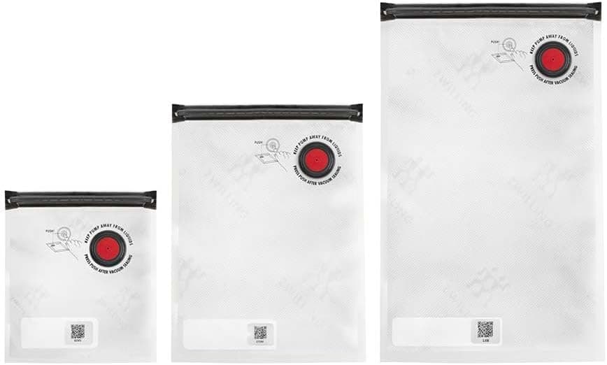 ست کیسه وکیوم ZWILLING Fresh & Save پلاستیکی، سایزهای S/M/L، 10 عددی ست کیسه وکیوم ZWILLING Fresh & Save پلاستیکی، سایزهای S/M/L، 10 عددی