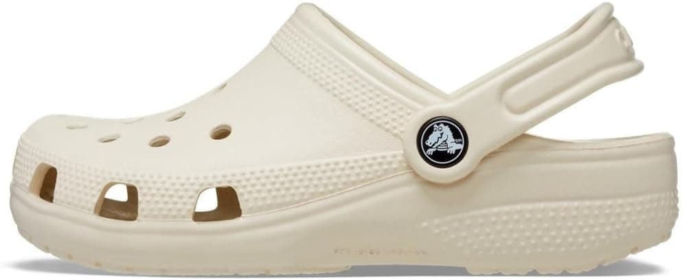 کفش کلاگ بچگانه Crocs استخوانی مدل Classic Clog K کفش کلاگ بچگانه Crocs استخوانی مدل Classic Clog K