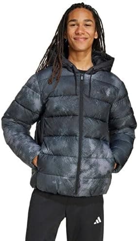 ژاکت مردانه adidas پافر کلاهدار Essentials CLIMAWARM با پر مصنوعی ژاکت مردانه adidas پافر کلاهدار Essentials CLIMAWARM با پر مصنوعی