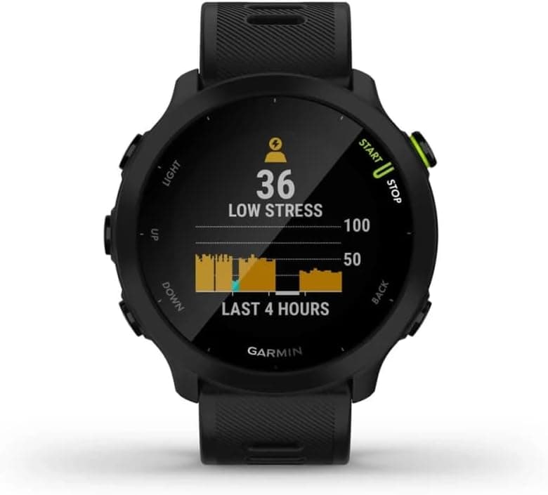 ساعت هوشمند Garmin با GPS و باتری دو هفتهای مدل Forerunner 55 ساعت هوشمند Garmin با GPS و باتری دو هفتهای مدل Forerunner 55