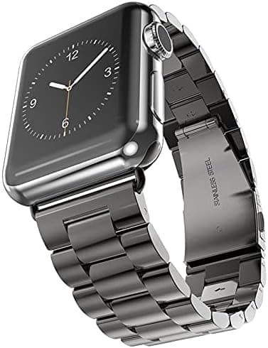 بند فلزی سازگار با Apple Watch minesk مشکی 42mm 44mm 45mm 46mm 49mm بند فلزی سازگار با Apple Watch minesk مشکی 42mm 44mm 45mm 46mm 49mm