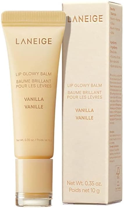 بالم لب LANEIGE Lip Glowy با طعم وانیل 10Gm بالم لب LANEIGE Lip Glowy با طعم وانیل 10Gm