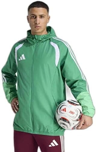 بادگیر ورزشی مردانه adidas تمرین فوتبال Tiro26C Aw Jkt سبز مدل KB0136 بادگیر ورزشی مردانه adidas تمرین فوتبال Tiro26C Aw Jkt سبز مدل KB0136
