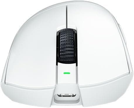 ماوس گیمینگ بیسیم ارگونومیک Razer برای ورزشهای الکترونیکی، طراحی سبک 64g، حسگر Focus Pro 30K، سوییچ Gen-3 و HyperSpeed، مدل DeathAdder V3 Pro سفید ماوس گیمینگ بیسیم ارگونومیک Razer برای ورزشهای الکترونیکی، طراحی سبک 64g، حسگر Focus Pro 30K، سوییچ Gen-3 و HyperSpeed، مدل DeathAdder V3 Pro سفید