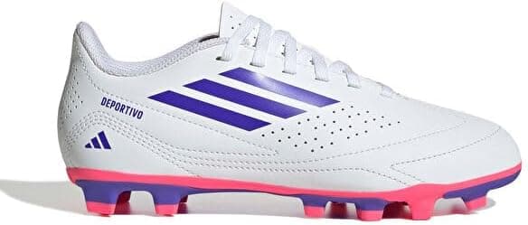 کفش فوتبال نوجوانان adidas DEPORTIVO III FxG J مناسب زمینهای چمن مختلف سفید مدل KJ4452 کفش فوتبال نوجوانان adidas DEPORTIVO III FxG J مناسب زمینهای چمن مختلف سفید مدل KJ4452
