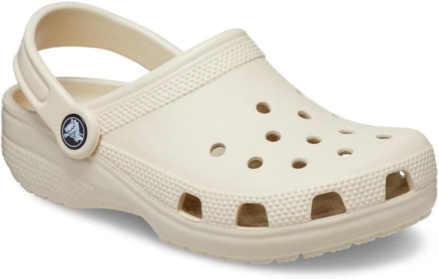 کفش کلاگ بچگانه Crocs استخوانی مدل Classic Clog K کفش کلاگ بچگانه Crocs استخوانی مدل Classic Clog K