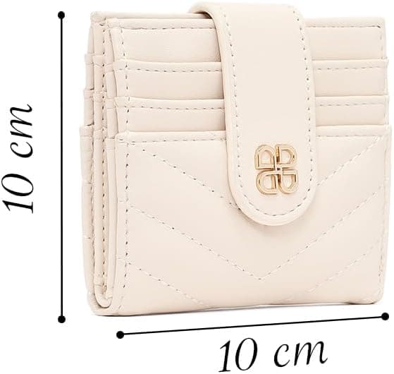 کیف کارت زنانه Derimod کرم کاپیتونه باریک 10 Cm X 10 Cm کیف کارت زنانه Derimod کرم کاپیتونه باریک 10 Cm X 10 Cm