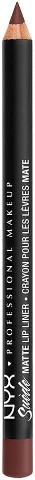خط لب مات NYX PROFESSIONAL MAKEUP مدل Suede Matte، رنگ Cold Brew 55 خط لب مات NYX PROFESSIONAL MAKEUP مدل Suede Matte، رنگ Cold Brew 55