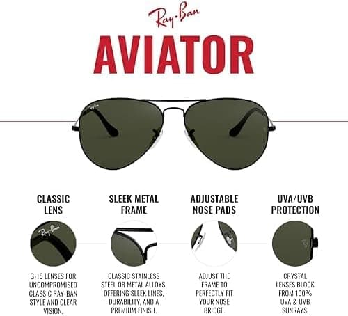 عینک آفتابی یونیسکس Ray-Ban نارنجی سایز متوسط عینک آفتابی یونیسکس Ray-Ban نارنجی سایز متوسط