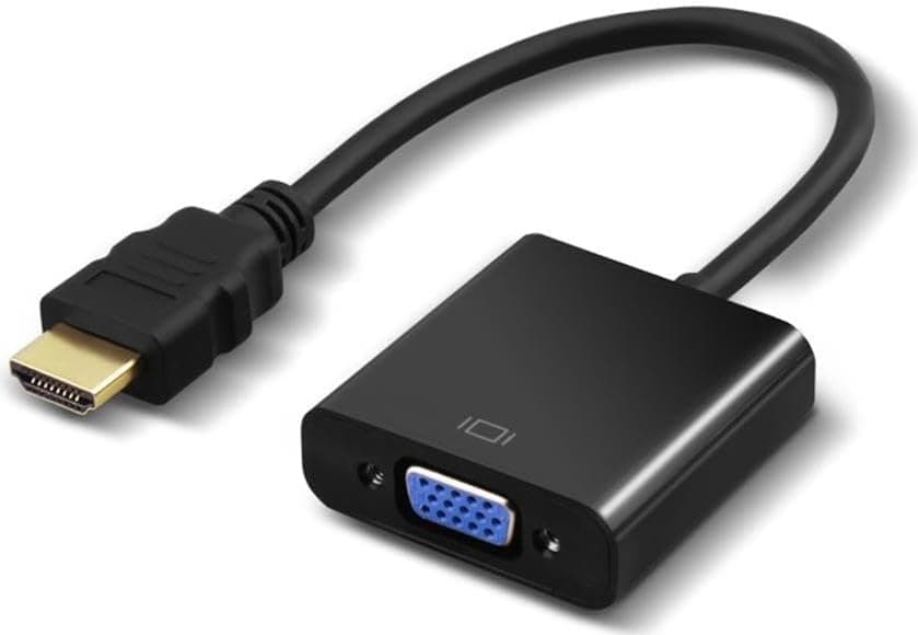 مبدل تصویر دیجیتال HDMI به VGA Lunatic مشکی با خروجی HDMI مدل 8744 مبدل تصویر دیجیتال HDMI به VGA Lunatic مشکی با خروجی HDMI مدل 8744