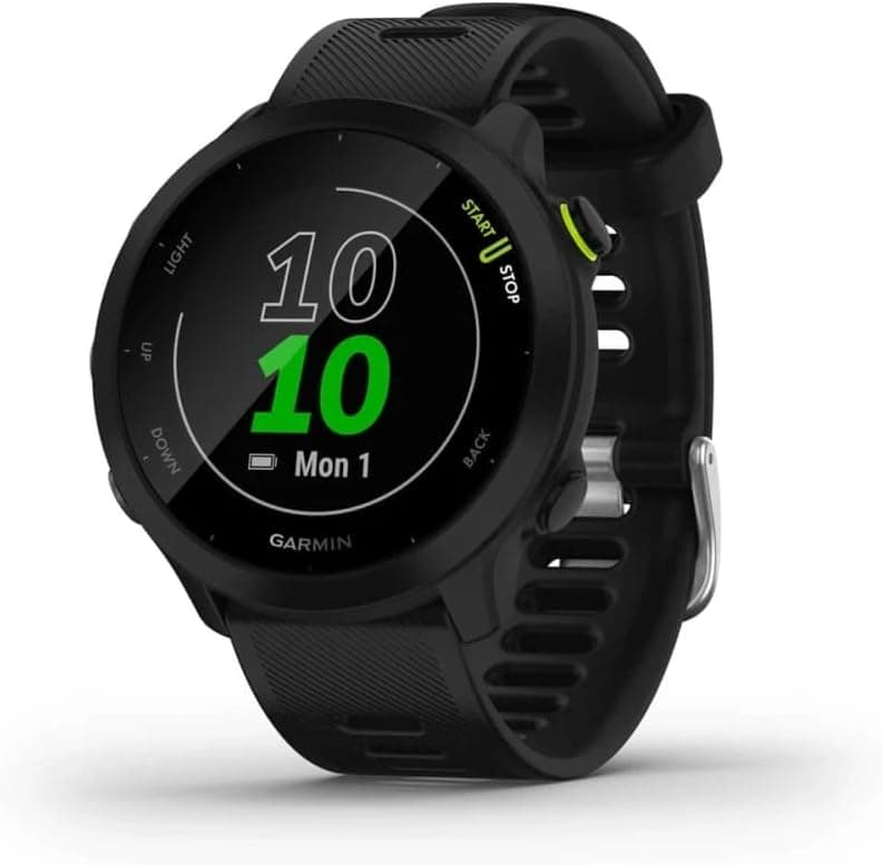 ساعت هوشمند Garmin با GPS و باتری دو هفتهای مدل Forerunner 55 ساعت هوشمند Garmin با GPS و باتری دو هفتهای مدل Forerunner 55