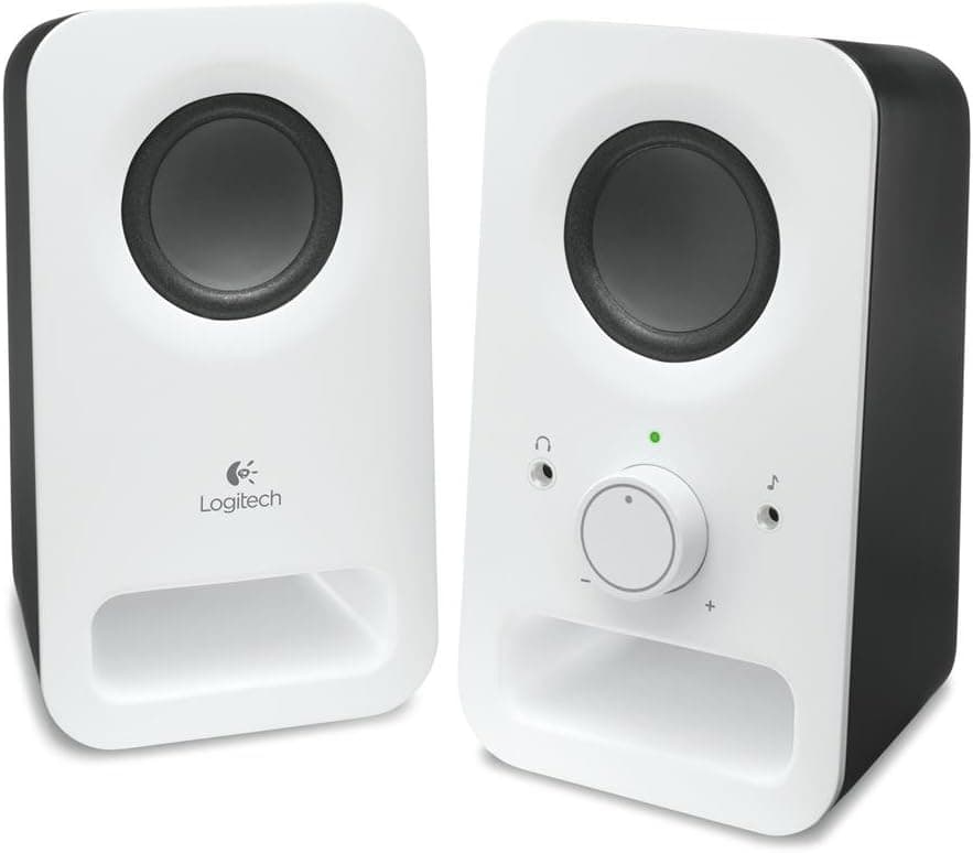 اسپیکر Logitech 2.0 مدل Z150 سفید اسپیکر Logitech 2.0 مدل Z150 سفید