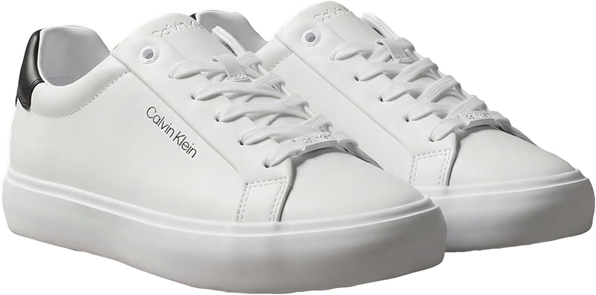 کفش اسپورت زنانه Calvin Klein چرمی VULCANIZED LACE UP کفش اسپورت زنانه Calvin Klein چرمی VULCANIZED LACE UP