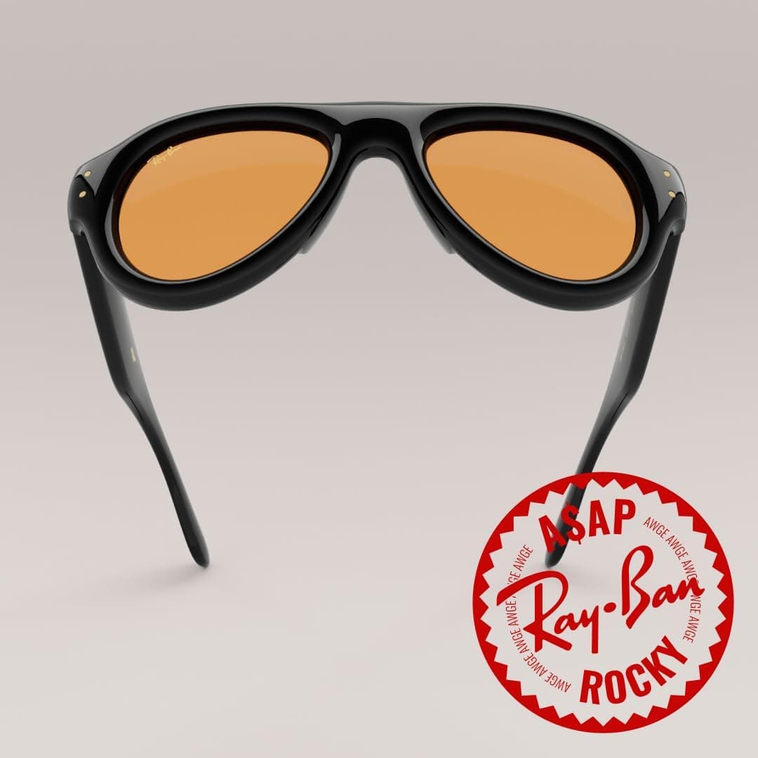 عینک آفتابی یونیسکس Ray-Ban Aviator Puffer A$AP Rocky مدل RB4925 مجموعه Evolution عینک آفتابی یونیسکس Ray-Ban Aviator Puffer A$AP Rocky مدل RB4925 مجموعه Evolution