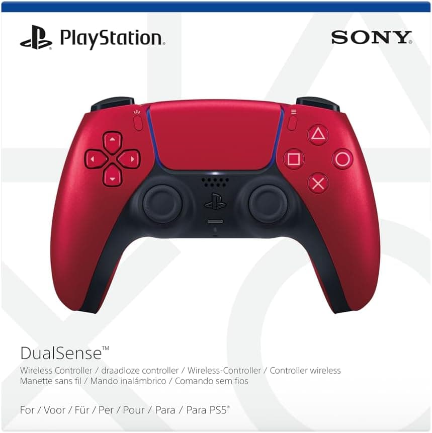 دسته بازی بیسیم PlayStation DualSense قرمز آتشفشانی برای PlayStation 5 دسته بازی بیسیم PlayStation DualSense قرمز آتشفشانی برای PlayStation 5