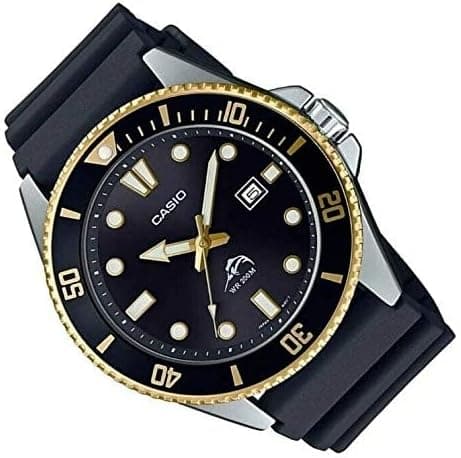ساعت مچی مردانه Casio غواصی مشکی 200 M WR مدل MDV106-1AV ساعت مچی مردانه Casio غواصی مشکی 200 M WR مدل MDV106-1AV
