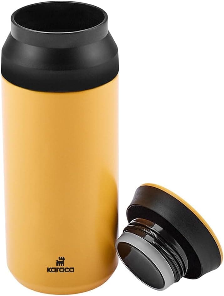 ترموس Karaca فولادی ضدنشت زرد Rainbow 350ml ترموس Karaca فولادی ضدنشت زرد Rainbow 350ml