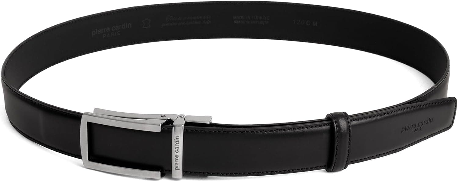 کمربند مردانه Pierre Cardin چرمی مشکی با سگک اتوماتیک مدل PCOTM01S6T کمربند مردانه Pierre Cardin چرمی مشکی با سگک اتوماتیک مدل PCOTM01S6T