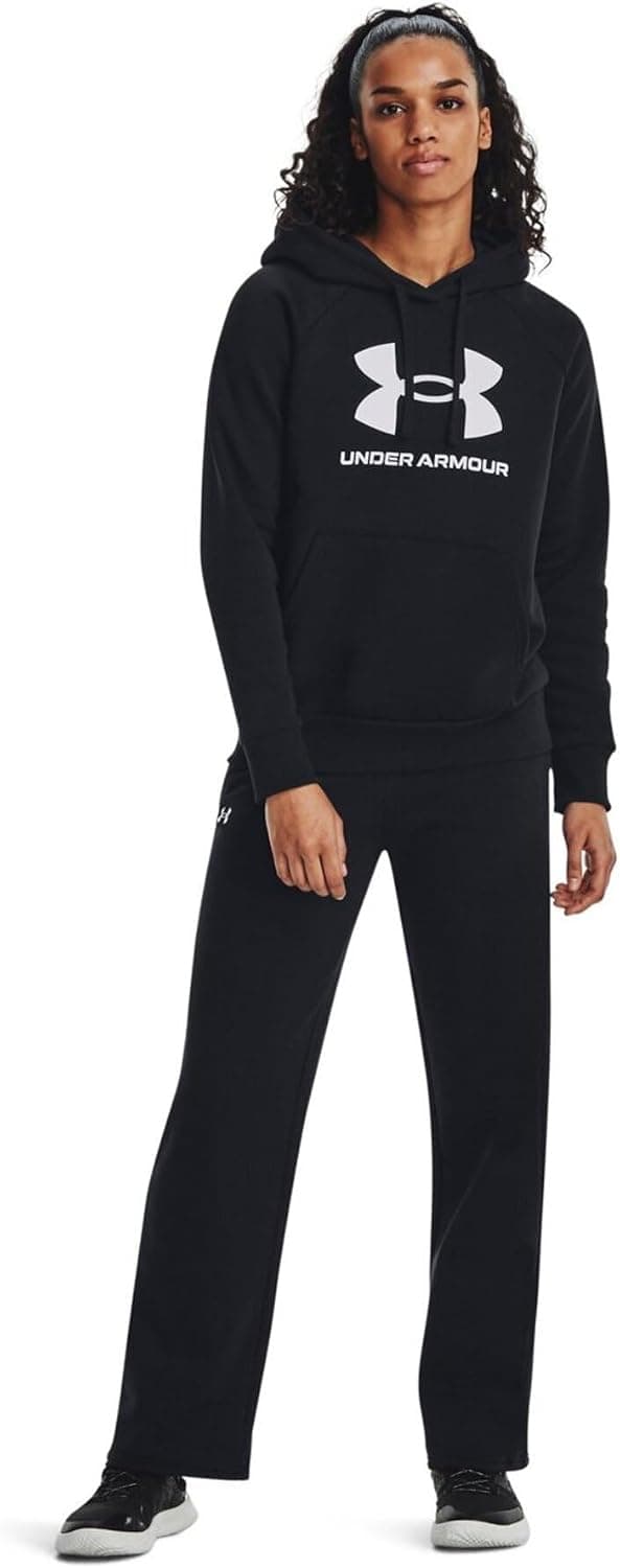 سویشرت زنانه Under Armour کلاهدار پلار با لوگوی بزرگ سویشرت زنانه Under Armour کلاهدار پلار با لوگوی بزرگ