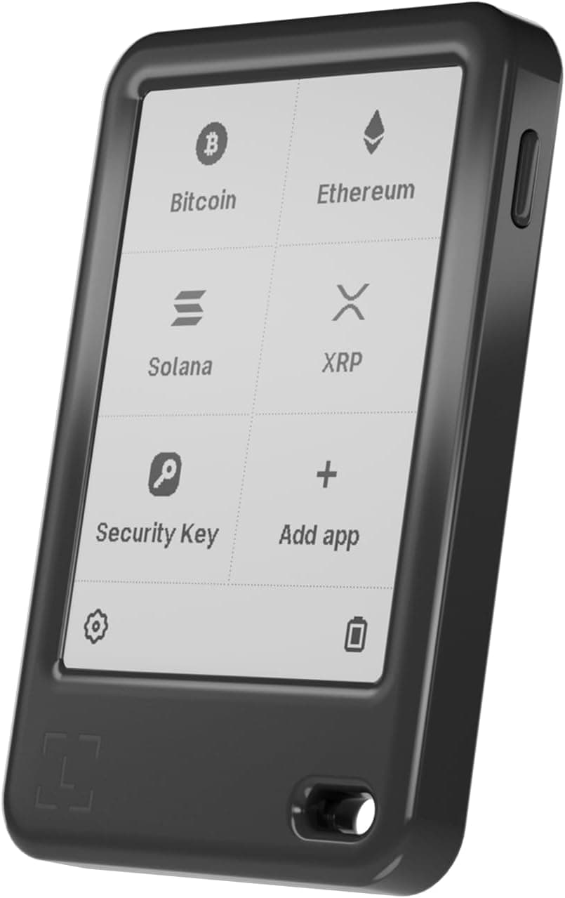 کیف پول ارز دیجیتال Ledger مدل Nano Gen5 با صفحه لمسی مشکی کیف پول ارز دیجیتال Ledger مدل Nano Gen5 با صفحه لمسی مشکی